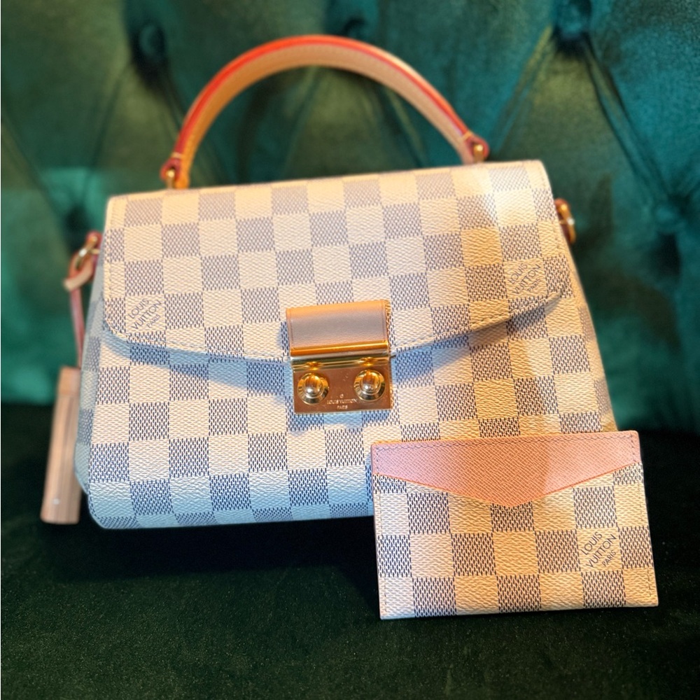 Louis Vuitton Croisette Damier Azure and Card Holder
